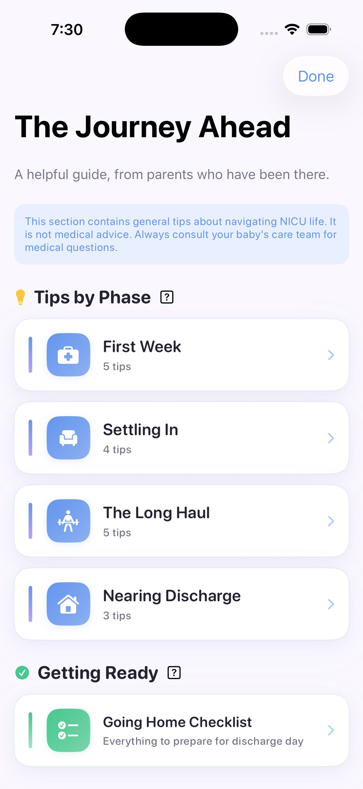 Journey ahead info hub